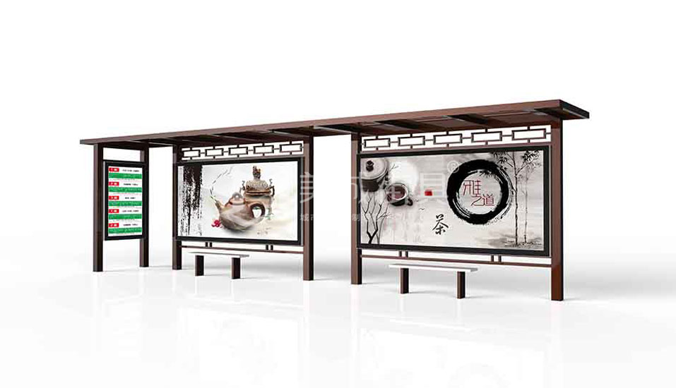 仿古公交站臺(tái) 仿古公交站臺(tái)